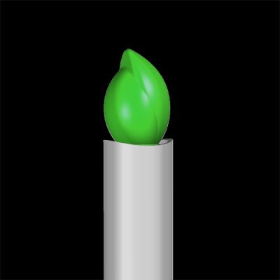 LED Taper Candle: Neon Select